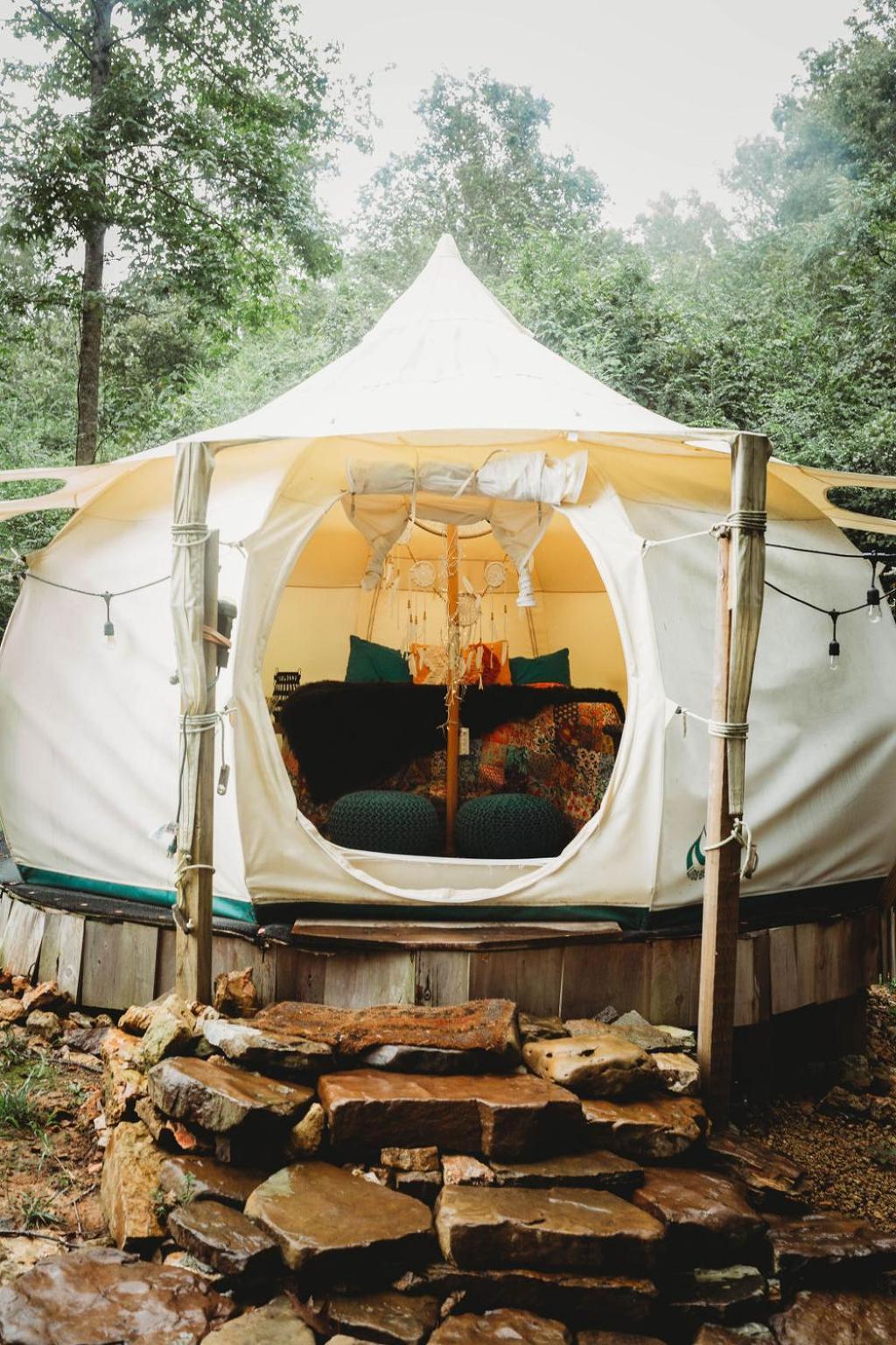 The Aries-A Stargazing, Luxury Glamping Tent Rogersville 외부 사진